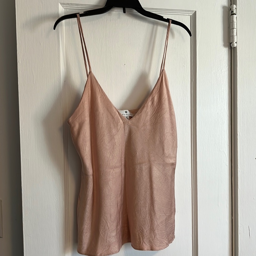 Blush colored Satiny Camisole